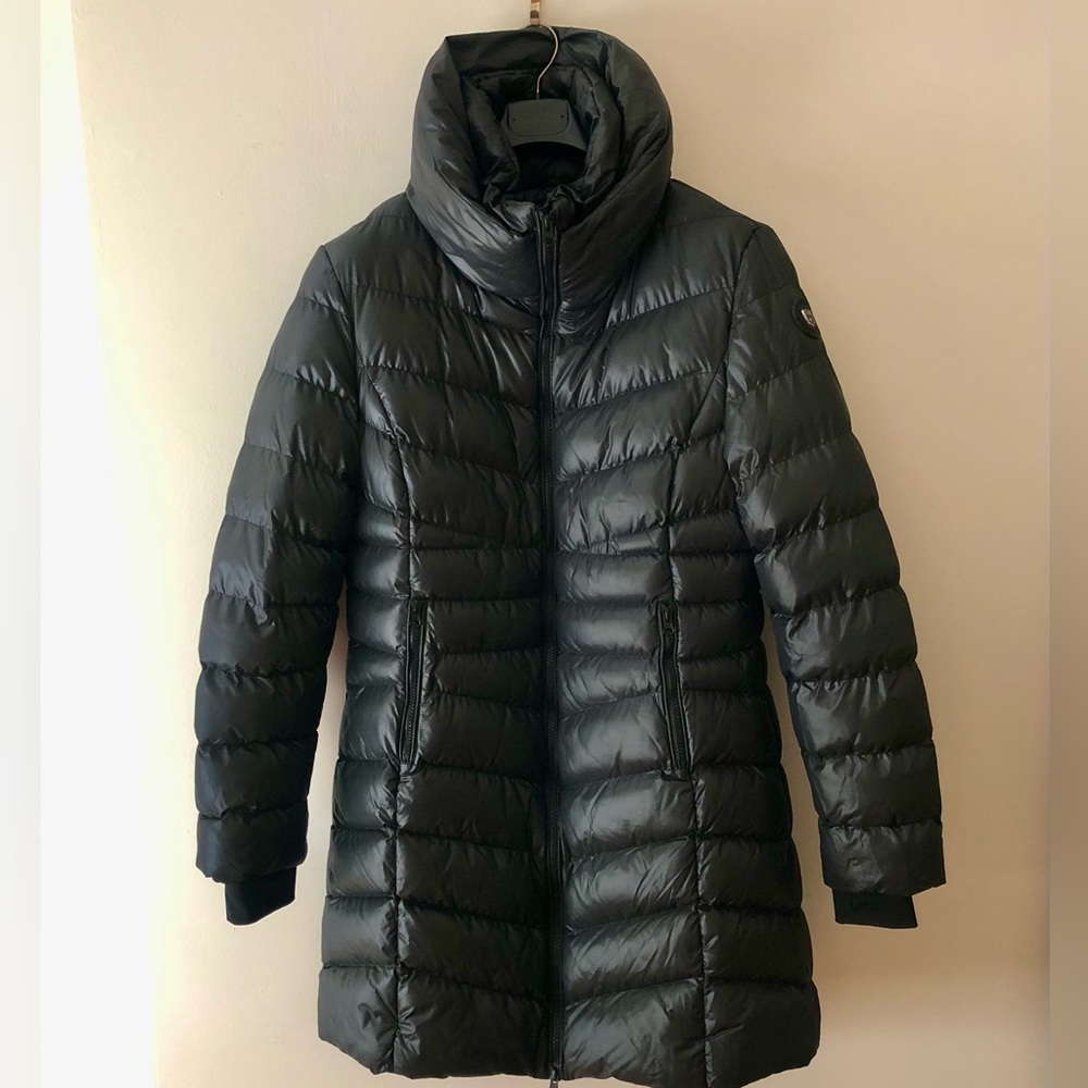 Oxygen Montreal Long Puffer Coat-Black-Superior Quality